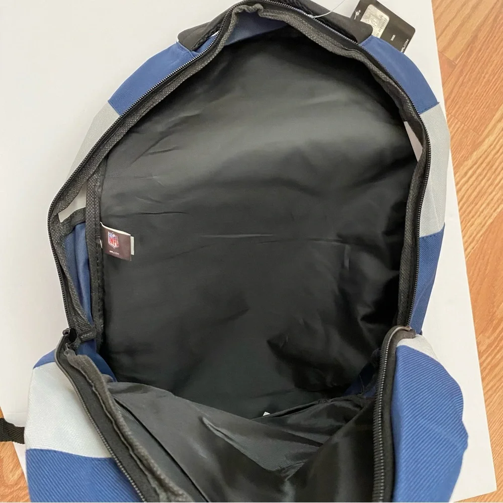 NFL SEATTLE SEAHAWKS Football Team School Bookbag Backpack Travel Bag Blue